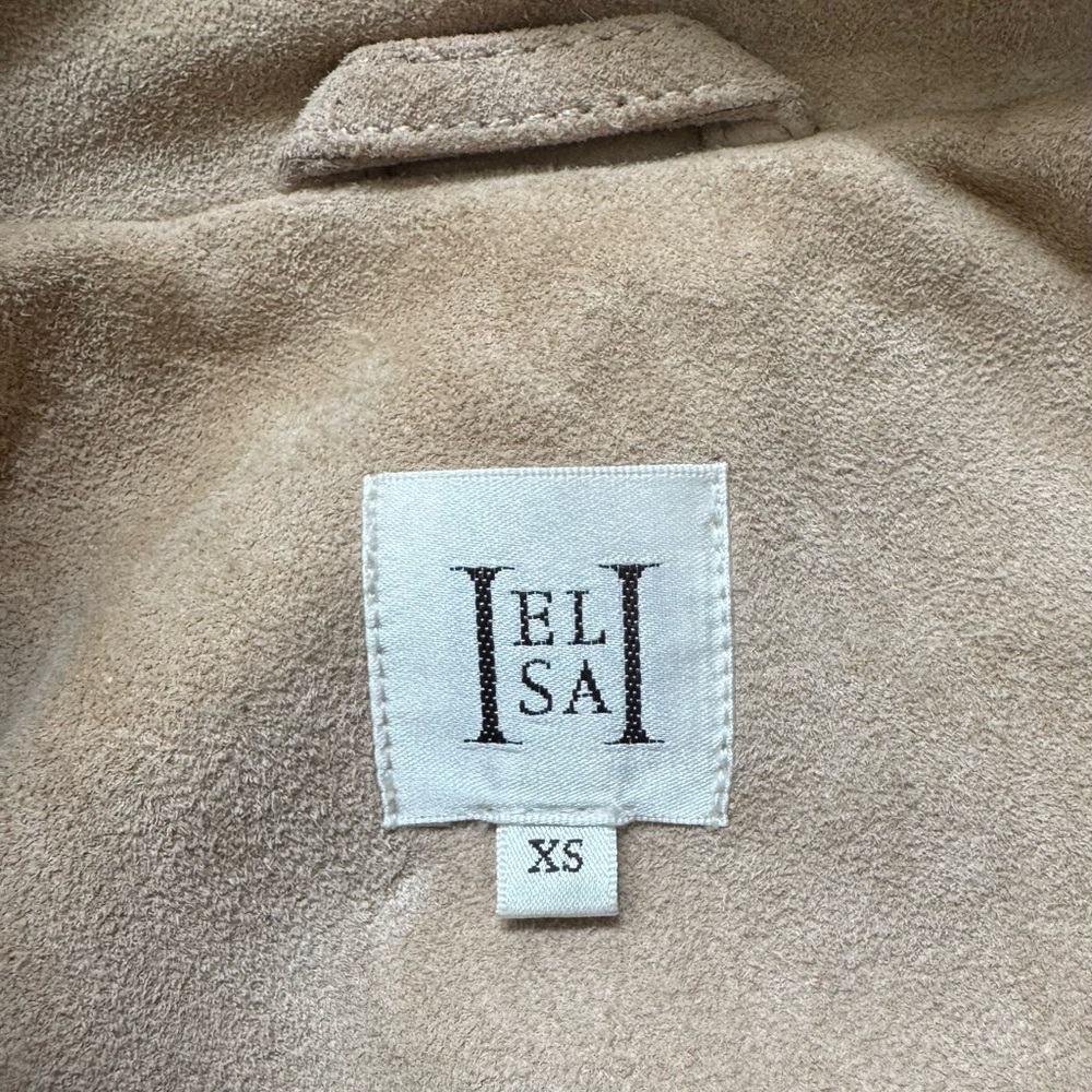 Helsa Suede Bomber Jacket - Picture 2 of 10